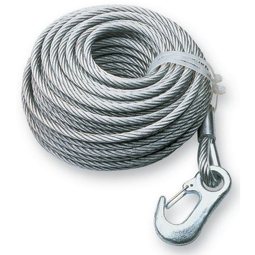 Oceľové lano s hákom, do 1 440 kg