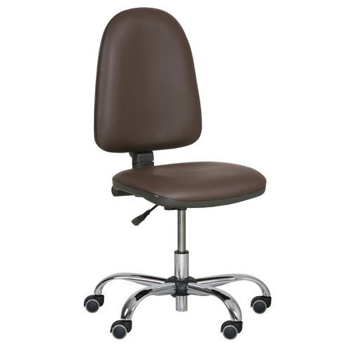 Pracovná stolička Torino plus s mäkkými kolieskami