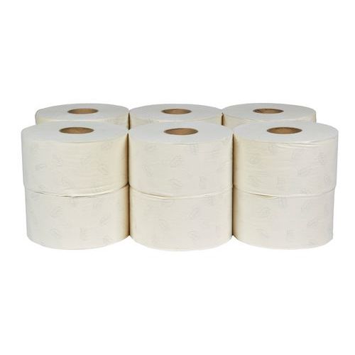 Toaletný papier Tork Advanced T1 2-vrstvový, 19 cm, 850 útržkov, biela, 12 kotúčov