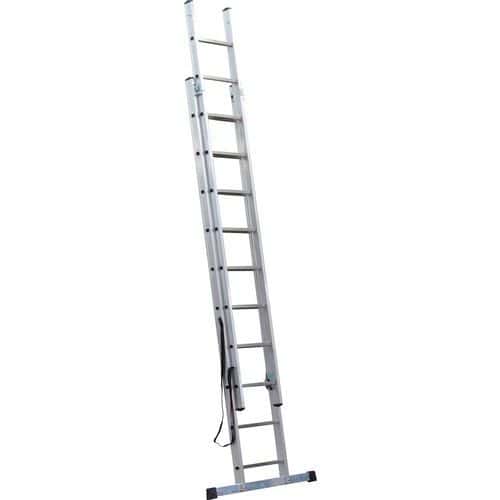 Hliníkový rebrík PROFI, 2 x 10 priečok