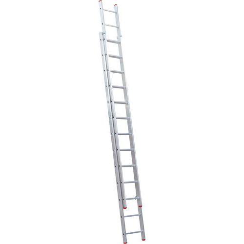 Výsuvný hliníkový rebrík HOBBY, 2 x 13 priečok