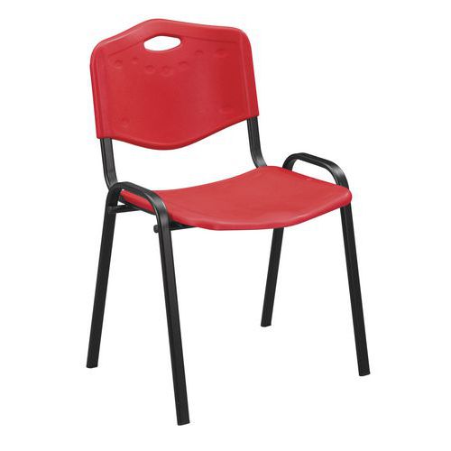Plastové jedálenské stoličky Manutan Expert ISO