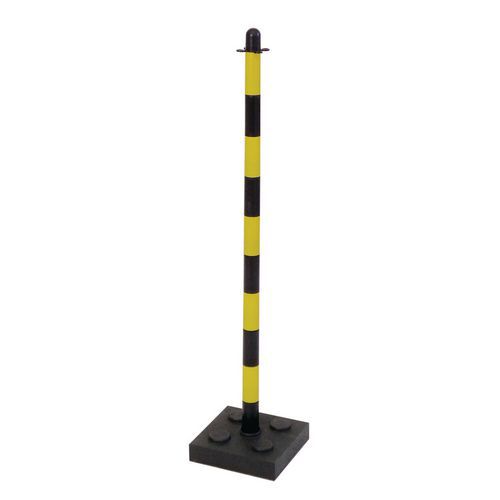 Plastové vymedzovacie stĺpiky Mayleen so zaťažením, výška 90 cm Plastové vymedzovacie stĺpiky Mayleen so zaťažením, výška 90 cm