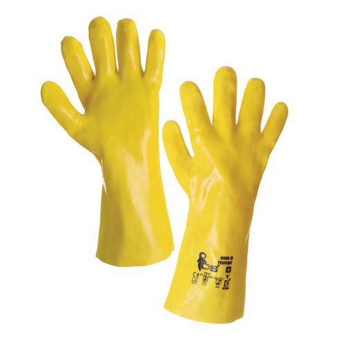 PVC rukavice CXS, žlté