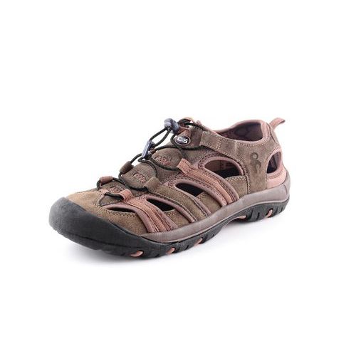 Športové kožené sandále CXS Sahara, hnedé
