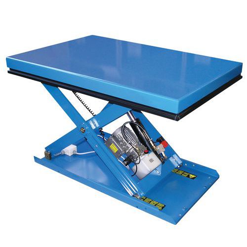 Hydraulický zdvíhací stôl, do 500 kg, 120 x 80 cm
