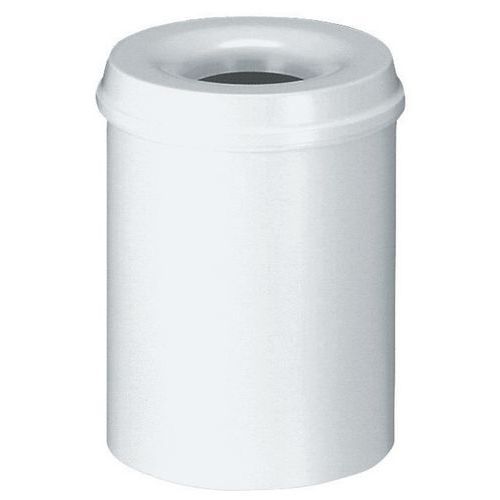 Kovové samozhášacie odpadkové koše Hole, objem 80 l
