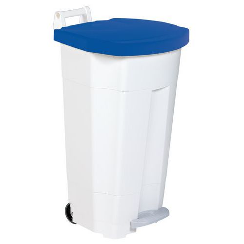 Plastové odpadové nádoby Isaac na triedený odpad, objem 90 l