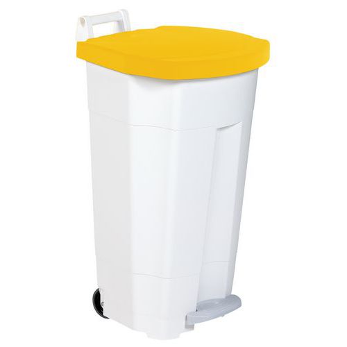 Plastové odpadové nádoby Isaac na triedený odpad, objem 90 l