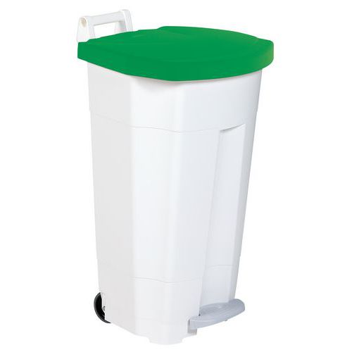 Plastové odpadové nádoby Isaac na triedený odpad, objem 90 l