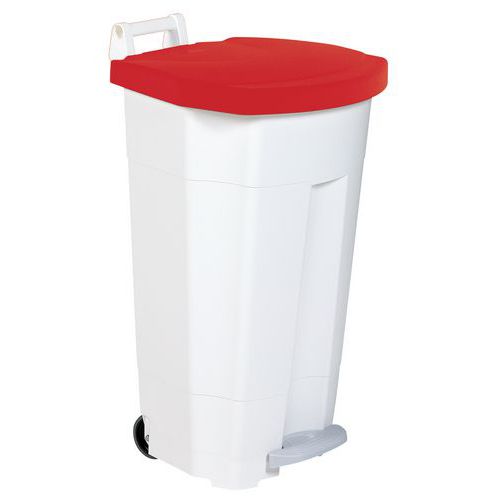 Plastové odpadové nádoby Isaac na triedený odpad, objem 90 l