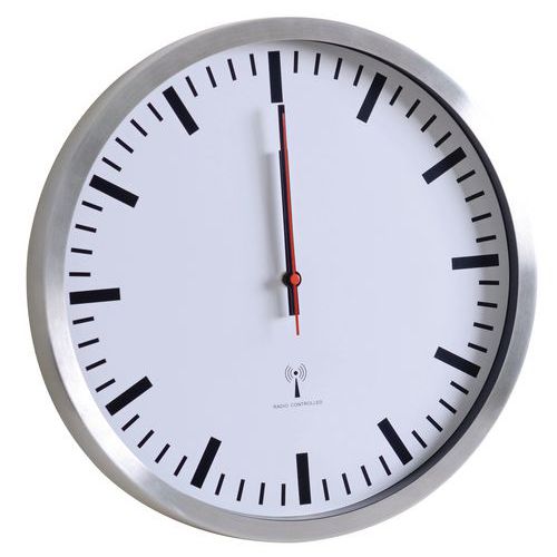 Analógové hodiny RS1, autonómne DCF, priemer 35,5 cm Analógové hodiny RS1, autonómne DCF, priemer 35,5 cm