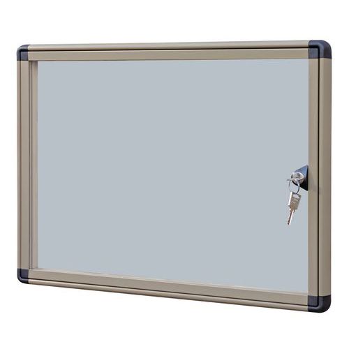 Magnetické vitríny Alcor Beige, jednokrídlové