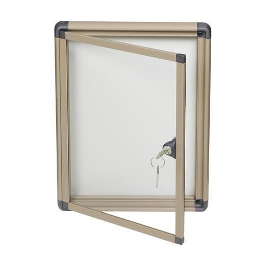 Magnetické vitríny Alcor Beige, jednokrídlové