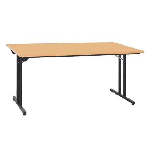 Skladací jedálenský stôl Primus, 160 x 80 x 72 cm