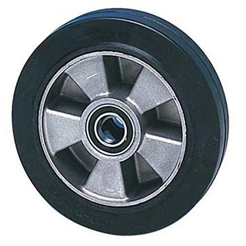 Gumové pojazdové kolesá, priemer 180 - 200 mm, valivé ložiská Gumové pojazdové kolesá, priemer 180 - 200 mm, valivé ložiská