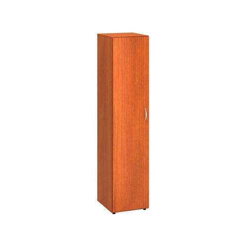 Vysoké úzke skrine Alfa 500, 178 x 40 x 47 cm, s dvierkami – ľavé vyhotovenie