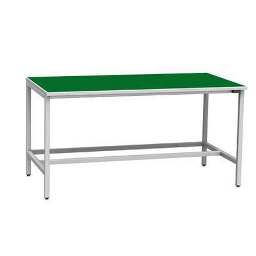 Zváraný antistatický pracovný stôl, 82,5 x 160 x 81 cm