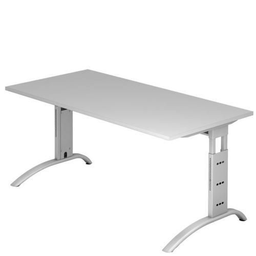 Výškovo nastaviteľný kancelársky stôl Baron Mittis, 160 x 80 x 65 – 85 cm, rovné vyhotovenie