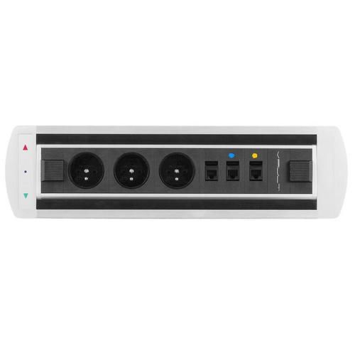 Elektrický otočný zásuvkový panel Elektrický otočný zásuvkový panel