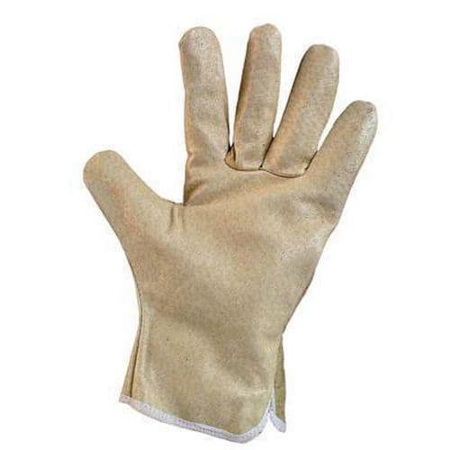 Kožené rukavice CXS, béžové