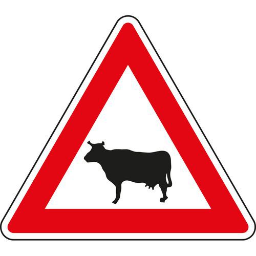 Dopravná značka Zvieratá (A13)