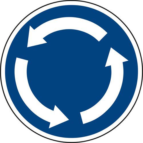 Dopravná značka Kruhový objazd (C1)
