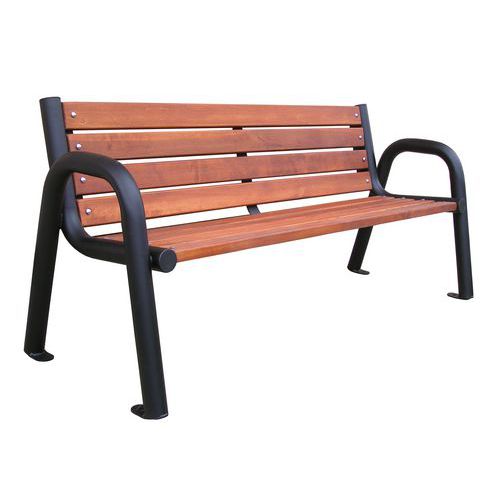 Škandinávska lavička s podrúčkou - šírka 180 cm