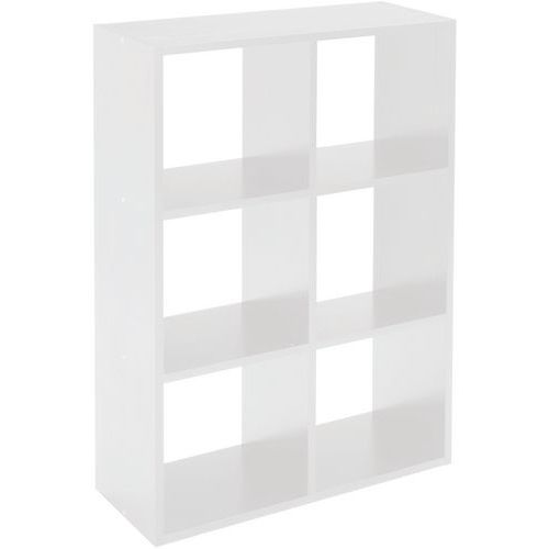 Úložné skrinky s priehradkami MaxiCube, biela