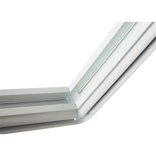 Kovové koľajnice na biele magnetické tabule Smit Visual PartnerLine Kovové koľajnice na biele magnetické tabule Smit Visual PartnerLine