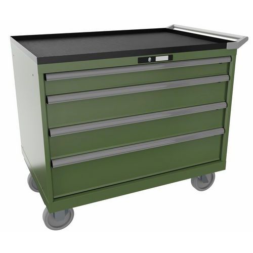 Dielenské zásuvkové skrine Lista, 4, 5 a 6 zásuviek, 1023x572x962 mm