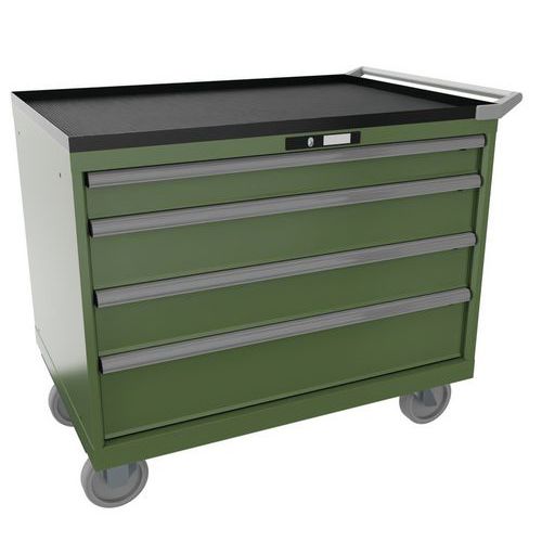 Dielenské zásuvkové skrine Lista, 4, 5 a 6 zásuviek, 1023x572x962 mm