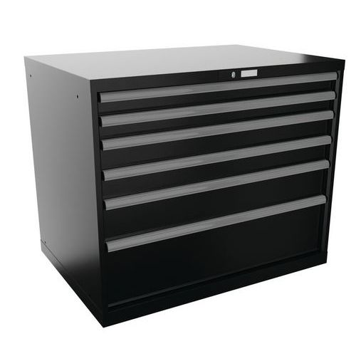 Dielenské zásuvkové skrine Lista, 1023x725x850 mm, 5 zásuviek