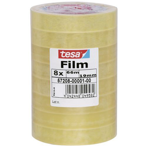 Lepiace pásky Tesa, šírka 19 mm, 8 ks Lepiace pásky Tesa, šírka 19 mm, 8 ks