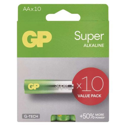 Alkalická batéria GP Super LR6 (AA) blister