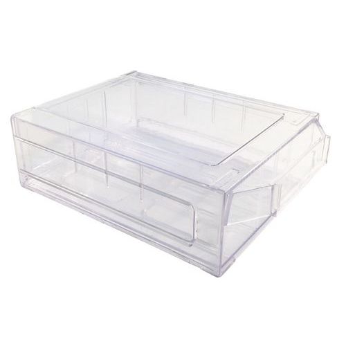 Zásuvkové boxy, priehľadné