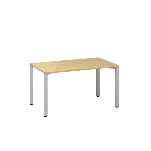 Rovné kancelárske stoly Alfa 200, 140 x 80 x 74,2 cm, rovné vyhotovenie