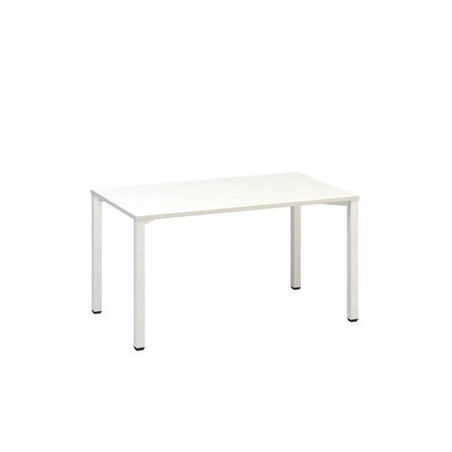 Rovné kancelárske stoly Alfa 200, 140 x 80 x 74,2 cm, rovné vyhotovenie