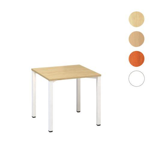 Rovné kancelárske stoly Alfa 200, 80 x 80 x 74,2 cm, rovné vyhotovenie