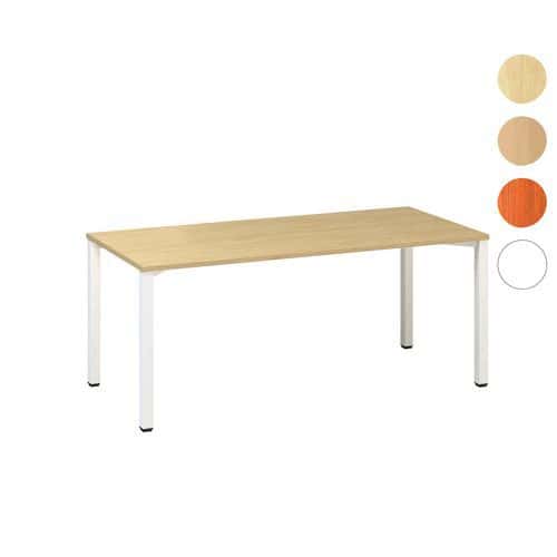 Rovné kancelárske stoly Alfa 200, 180 x 80 x 74,2 cm, rovné vyhotovenie