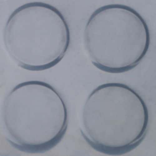 Protišmykové rohože Dots 'n' Roll™ s penny povrchom, sivé, šírka 100 cm