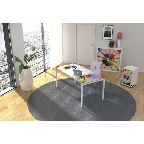 Zostava nábytku do kancelárie Manutan Expert Easy Office, stôl 160 x 80 cm Zostava nábytku do kancelárie Manutan Expert Easy Office, stôl 160 x 80 cm