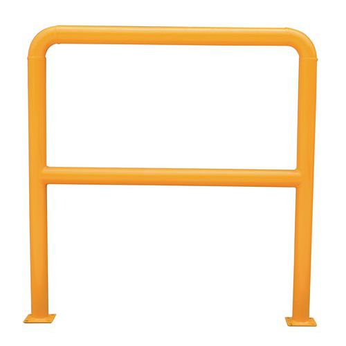 Kovové zábrany Manutan Expert, dĺžka 150 cm, priemer 38 mm