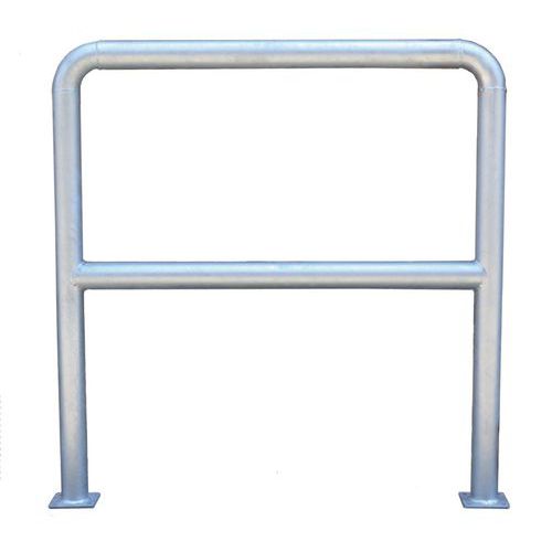 Kovové zábrany Manutan Expert, dĺžka 150 cm, priemer 38 mm