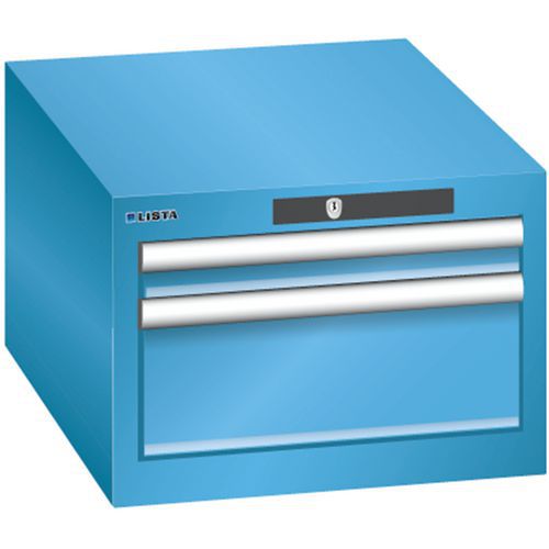 Dielenské zásuvkové skrine Lista, 2 alebo 3 zásuvky