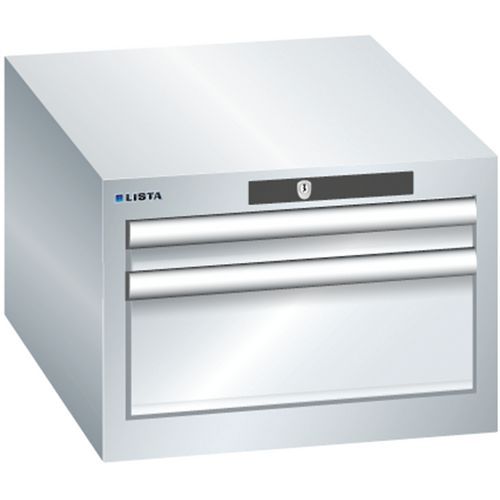 Dielenské zásuvkové skrine Lista, 2 alebo 3 zásuvky