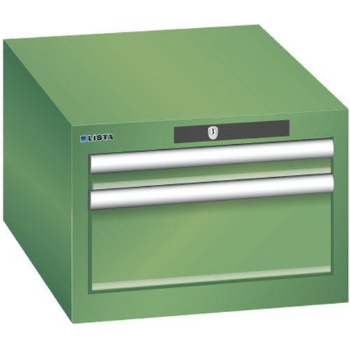 Dielenské zásuvkové skrine Lista, 2 alebo 3 zásuvky