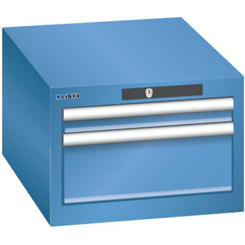 Dielenské zásuvkové skrine Lista, 2 alebo 3 zásuvky