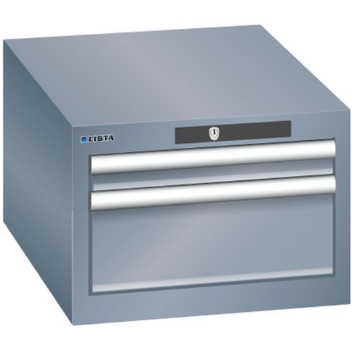 Dielenské zásuvkové skrine Lista, 2 alebo 3 zásuvky