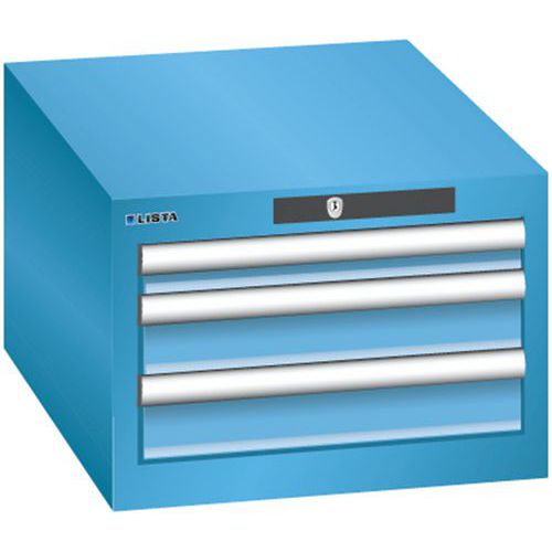 Dielenské zásuvkové skrine Lista, 2 alebo 3 zásuvky